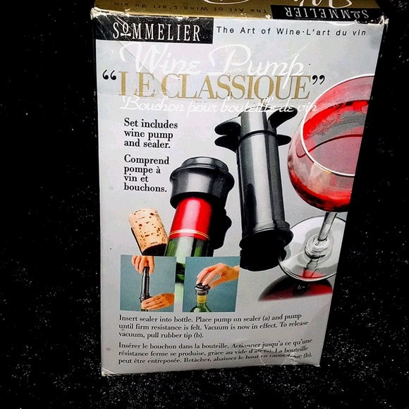 Sommelier wine pump " Le Classique" - Picture 3 of 3